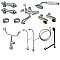 Kingston Brass CCK5101AL Vintage Freestanding Clawfoot Tub Faucet Package with Supply Line, Polished Chrome