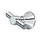 Solid Brass Double Towel or Robe Hook