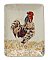 Stoneware Soap Dish or Plate with Country Rooster Farm Scene