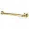 18" Milano Collection Safety Grab Bar for Bathroom - Polished Brass
