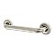 12" Decorative Safety Grab Bar with Rope Design - Polished Nickel