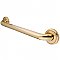 24" Laurel Collection Safety Grab Bar for Bathroom - Polished Brass