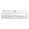 Fauceture Camilla 39" x 16" Rectangular Vessel Sink - White