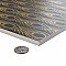 Art Deco Daiquiri Black 11-3/4" x 11-3/4" Porcelain Floor & Wall Tile - Per Case of 13 - 12.74 Sq. Ft.