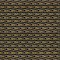 Art Deco Daiquiri Black 11-3/4" x 11-3/4" Porcelain Floor & Wall Tile - Per Case of 13 - 12.74 Sq. Ft.