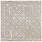 Art Deco Daiquiri White 11-3/4" x 11-3/4" Porcelain Floor & Wall Tile - Per Case of 13 - 12.74 Sq. Ft.
