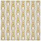 Art Deco Daiquiri White 11-3/4" x 11-3/4" Porcelain Floor & Wall Tile - Per Case of 13 - 12.74 Sq. Ft.