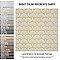 Art Deco Manhattan White 11-3/4" x11-3/4" Porcelain Floor & Wall Tile - Per Case of 13 - 12.74 Sq. Ft.