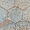 Carpet Hex Tapestry Natural 9-7/8 x 11-1/4" Porcelain Floor & Wall Tile - 17 Tiles Per Case - 10.03 Sq. Ft.