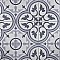 Amberes Azul II 13" x 13" Ceramic Floor & Wall Tile - 13 Tiles Per Case - 15.6 Sq. Ft.
