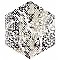 Inedita Hex White 9-7/8" x 11-1/4" Porcelain Floor & Wall Tile -17 Tiles Per Case - 10.03 Sq. Ft.