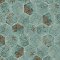 Zinc Hex Green 9-7/8" x 11-1/4" Porcelain Floor & Wall Tile - Sold Per Case of 17 - 10.03 Sq. Ft.
