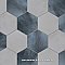 Industrial Hex White 8-1/2" x 9-7/8" Porcelain Floor & Wall Tile - 9 Tiles Per Case - 4.05 Sq. Ft.