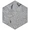 Recycle Hex River White 8-1/2" x 9-7/8" Porcelain Floor & Wall Tile - 9 Tiles Per Case - 4.05 Sq. Ft.