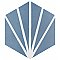 Horizon Dusk Hex Azul 7-3/4" x 9" Porcelain Floor & Wall Tile - 24 Tiles Per Case - 8.88 Sq. Ft.