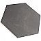 Horizon Hex Nero 7-3/4" x 9" Porcelain Floor & Wall Tile - Per Case of 24 - 8.88 Sq. Ft