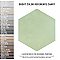 Horizon Hex Verde 7-3/4" x 9" Porcelain Floor & Wall Tile - Per Case of 24 - 8.88 Sq. Ft