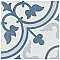Arte Crystal 9-3/4" x 9-3/4" Porcelain Tile - Per Case of 16 Tile - 10.84 Sq. Ft. Per Case