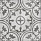Arte Loire Silver 9-3/4" x 9-3/4" Porcelain Tile - Per Case of 16 Tile - 10.88 Sq. Ft. Per Case