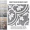 Llama Arte Loire Verso Silver Smoke 9-3/4" x 9-3/4" Porcelain Floor & Wall Tile - Per Case of 16 - 10.88 Sq. Ft.