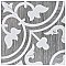 Llama Arte Loire Verso Silver Smoke 9-3/4" x 9-3/4" Porcelain Floor & Wall Tile - Per Case of 16 - 10.88 Sq. Ft.
