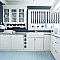 Textile Basic Hex Aqua 8-5/8" x 9-7/8" Porcelain Tile - Sold Per Case of 25 - 11.56 Square Feet