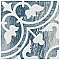 Cassis Arte Blue Day 9-3/4" x 9-3/4" Porcelain Tile - Per Case of 16 Tile - 10.88 Sq. Ft. Per Case