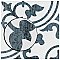 Cassis Arte Black 9-3/4" x 9-3/4" Porcelain Tile - Per Case of 16 Tile - 10.88 Sq. Ft. Per Case