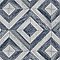Cassis Sete Blue 9-3/4" x 9-3/4" Porcelain Tile - Per Case of 16 - 11.11 Square Feet