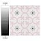Daria Rose 9-3/4" x 9-3/4"  Porcelain Floor & Wall Tile - 16 Tiles Per Case - 10.88 Sq. Ft.
