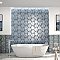 Gaudi React Hex Marina 8-5/8" x 9-7/8" Porcelain Tile - Per Case of 25 Tile - 11.41 Sq. Ft. Per Case