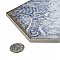 Gaudi React Hex Marina 8-5/8" x 9-7/8" Porcelain Tile - Per Case of 25 Tile - 11.41 Sq. Ft. Per Case