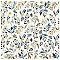 Garden Evergreen 9-3/4" x 9-3/4" Porcelain Floor & Wall Tile - 16 Tiles Per Case - 10.88 Square Feet