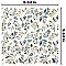Garden Evergreen 9-3/4" x 9-3/4" Porcelain Floor & Wall Tile - 16 Tiles Per Case - 10.88 Square Feet