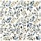 Garden Evergreen 9-3/4" x 9-3/4" Porcelain Floor & Wall Tile - 16 Tiles Per Case - 10.88 Square Feet