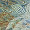 Gaudi React Hex Ocean 8-5/8" x 9-7/8" Porcelain Tile - Per Case of 25 Tile - 11.41 Sq. Ft. Per Case