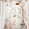 Nusa Botanic Taupe 9-3/4" x 9-3/4" Porcelain Floor & Wall Tile - 16 Tiles Per Case - 10.88 Sq. Ft.