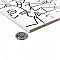 Oh My Cat 9-3/4" x 9-3/4" Porcelain Floor/Wall Tile - 16 Tiles Per Case - 10.88 Sq. Ft.