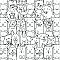 Oh My Dog 9-3/4" x  9-3/4" Porcelain Floor/Wall Tile - 16 Tiles Per Case - 10.88 Sq. Ft.