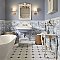 Once Upon A Tile 9-3/4"x9-3/4" Porcelain F/W Tile - 10.88 Sq Ft per Case