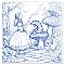 Once Upon A Tile 9-3/4"x9-3/4" Porcelain F/W Tile - 10.88 Sq Ft per Case