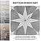 Llama Stella Loire Verso Silver Smoke 9-3/4" x 9-3/4" Porcelain Floor & Wall Tile - Per Case of 16 - 10.88 Sq. Ft.