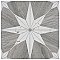 Llama Stella Loire Verso Silver Smoke 9-3/4" x 9-3/4" Porcelain Floor & Wall Tile - Per Case of 16 - 10.88 Sq. Ft.