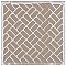 Llama Stella Loire Verso Silver Smoke 9-3/4" x 9-3/4" Porcelain Floor & Wall Tile - Per Case of 16 - 10.88 Sq. Ft.