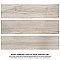 Llama Almond 8-1/2" x 35-1/2" Porcelain Floor & Wall Tile - Per Case of 6 - 12.78 Sq. Ft.