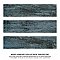 Cassis Black 8-1/2" x 35-1/2" Porcelain Floor & Wall Tile - Per Case of 6 - 12.78 Sq. Ft.