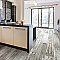 Suomi Grey 8-1/2" x 35-1/2" Porcelain Floor and Wall Tile - 6 Tiles Per Case - 12.78 Sq. Ft.