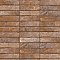 Brooklin Brick Cotto 2-3/8" x 9-3/4" Porcelain Floor and Wall Tile - 34 Tiles Per Case - 5.78 Square Feet