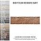 Brooklin Brick Cotto 2-3/8" x 9-3/4" Porcelain Floor and Wall Tile - 34 Tiles Per Case - 5.78 Square Feet