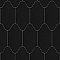 Textile Basic Provenzal Black 6-3/8" x 12-7/8" Porcelain Tile - Sold Per Case of 20 - 9.43 Square Feet